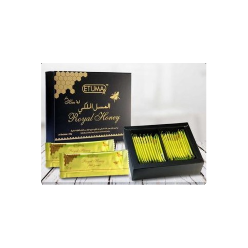 Miel aphrodisiaque etumax boite de 24 sticks de 10g