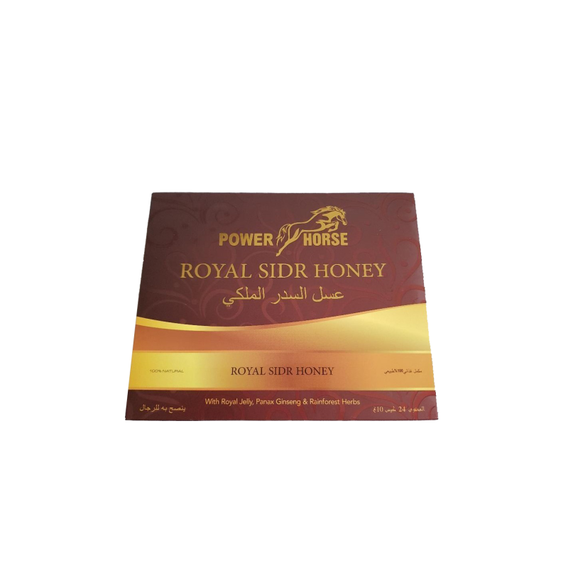 Miel aphrodisiaque power horse sidr honey 24 sticks de 10g