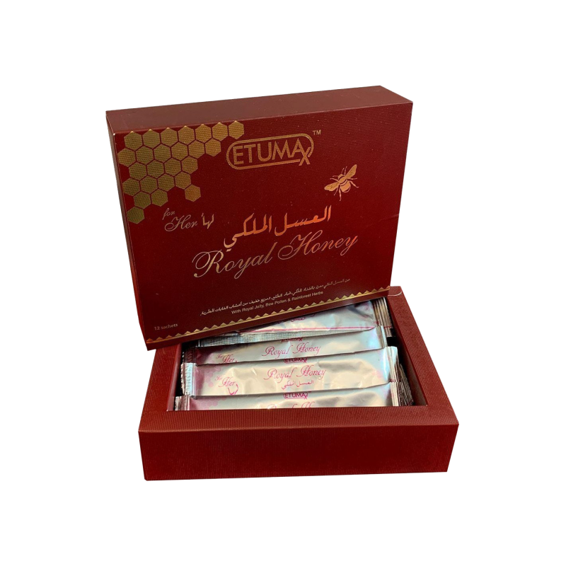 Miel aphrodisiaque etumax femme for her boite de 12 sticks de 20g