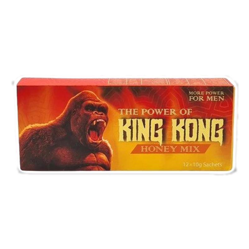 Miel aphrodisiaque king kong 12 sticks de 10g